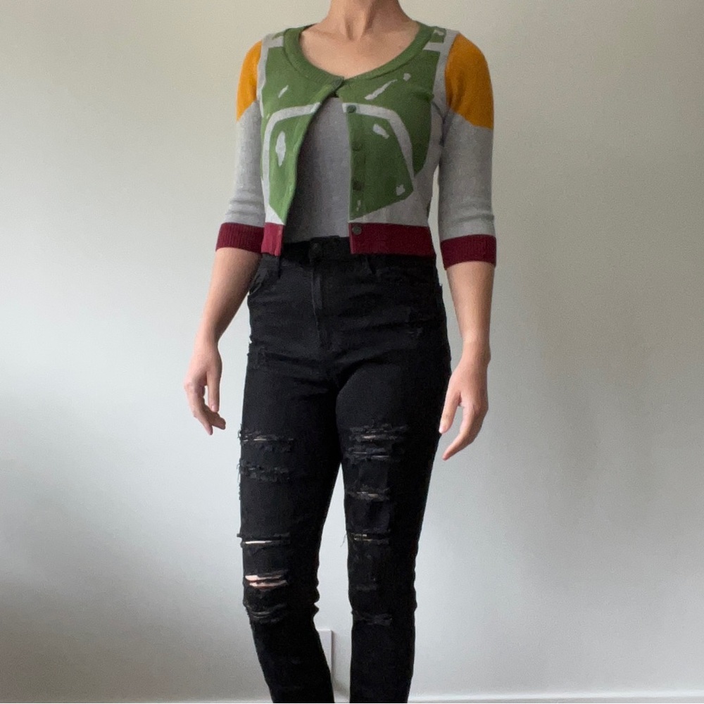 Boba Fett Elhoffer cardigan sz S